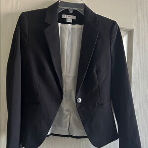 H&M Elegant Black Suit Jacket